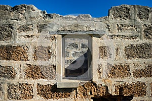 Old Brick Wall And Window