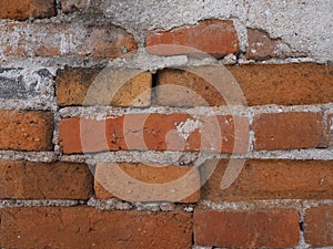 The old brickbat wall