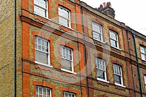 Old bricked house photo