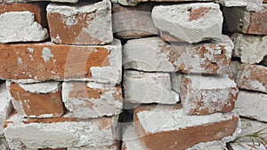 Old bricks texture. Abstract texture