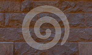 Old bricks. Texture of stone.