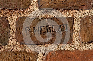 Old brickwork Kenigsberg