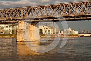 Old bridge in bratislava