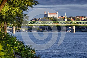 Old bridge in Bratislava