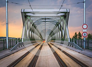 Old Bridge in Bratislava, Slovakia