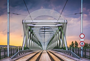 Old Bridge in Bratislava, Slovakia