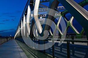 Old bridge in Bratislava, Slovakia