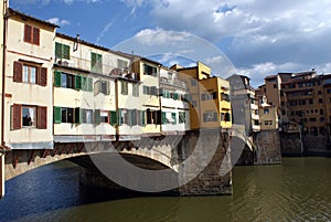 Old bridge in florence