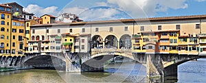 Old Bridge in Florence Italy