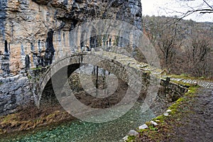 Old bridge in Greece