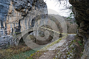 Old bridge in Greece