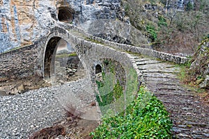 Old bridge in Greece