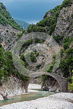 Old bridge in Greece