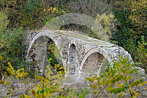 Old bridge in Greece