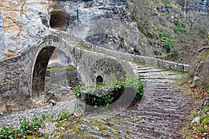 Old bridge in Greece