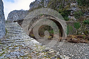 Old bridge in Greece