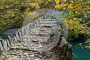 Old bridge in Greece