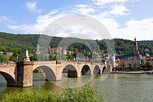 Old bridge, Heidelberg castle