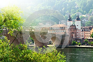 The Old Bridge in Heidelberg, Germany