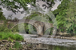 The Old Bridge, Ilkley Yorkshire England