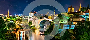 The Old Bridge in Mostar, Bosnia and Herzegovina