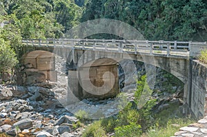 Old bridge over the Bloukrans River