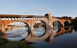 The old bridge of Pavia photo