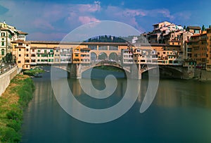 Old Bridge Ponte Vecchio, Florence, Italy