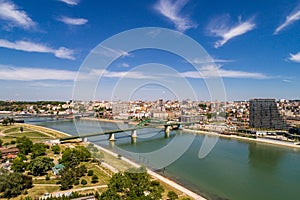 Old bridge on river Sava, Belgrade