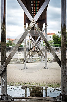 Old bridge in Santa Cruz island, Oleiros, Rias Altas, A Coruna, photo