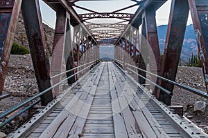 Old bridge in Tilcara village, Argenti