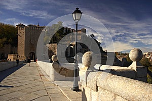 Old bridge in toledo