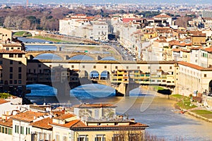 Old Bridge view, Florence, Italy