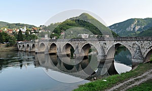 Old bridge in Visegrad