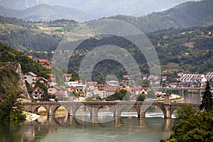 Old bridge Visegrad, Bosnia and Herzegovina