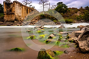 Old bridge Zaire - Angola