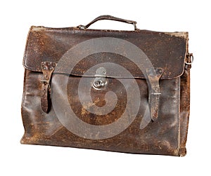 Old briefcase