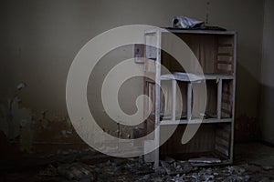 Old broken cupboard