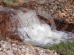Old Broken Down Mine water source in Leadville CO