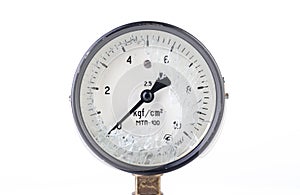 Old Broken Manometer - Pressure Gauge