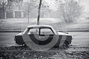 Old Broken Trabant