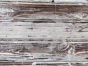 Old brown boards for Background, texture, pattern, copy space, Old wooden planks