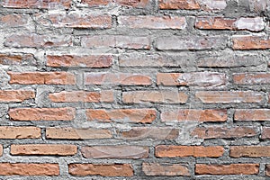 old brown brick wall background