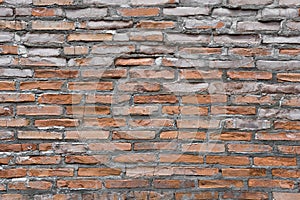 old brown brick wall background