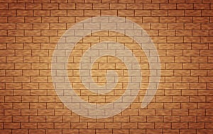 Old brown brick wall. 3d render