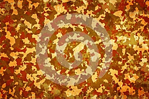 Old brown camouflage pattern blackground