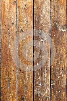 Old brown distressed wood planks background