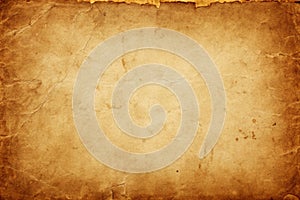 Old brown paper grunge background photo