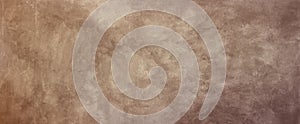 Old brown paper parchment background illustration with sepia and white worn grunge texture design