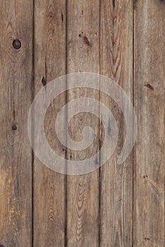 Old brown planks background